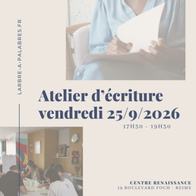 Atelier écriture REIMS_septembre