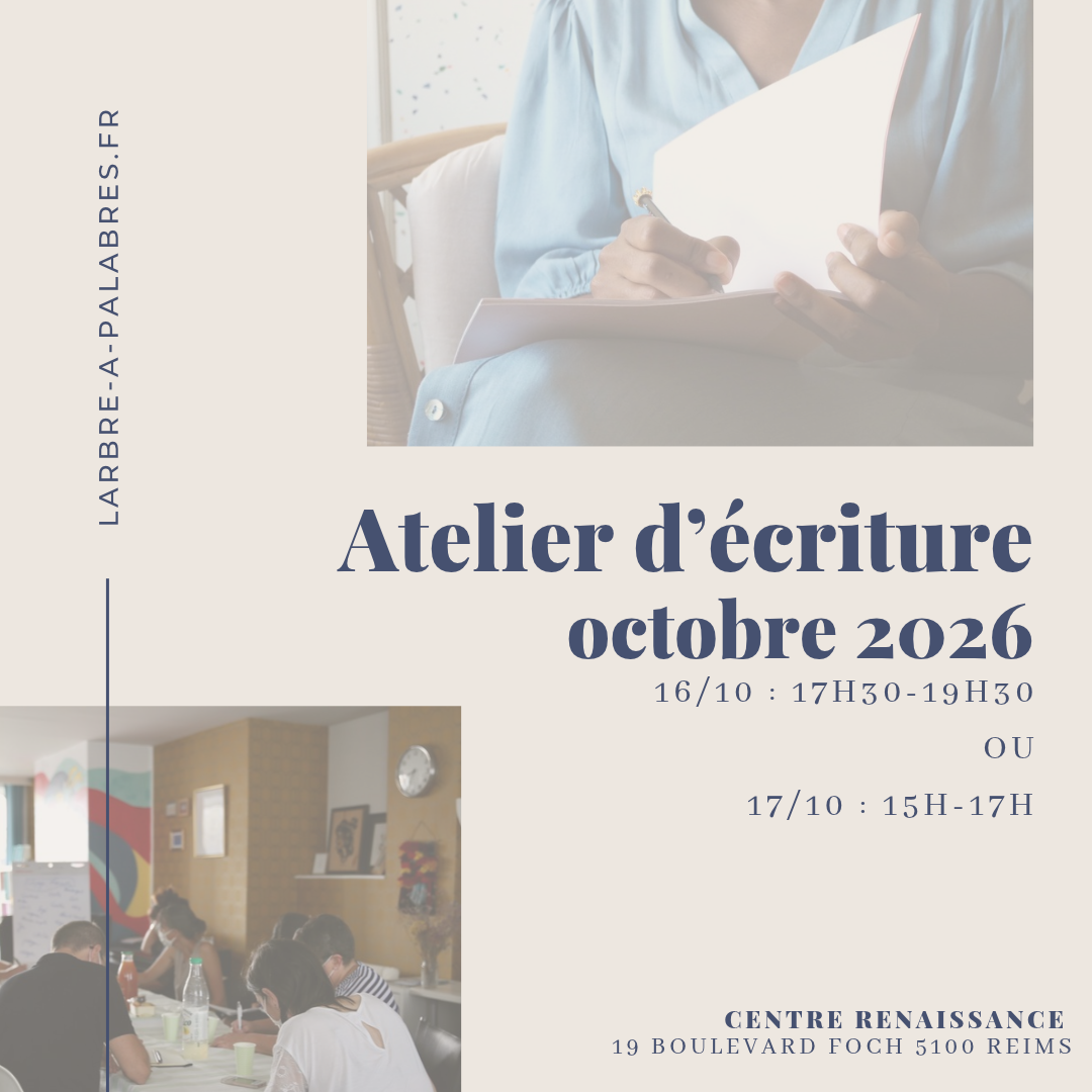 Atelier écriture REIMS_octobre